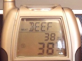 38 graden Celsius 11.45 uur