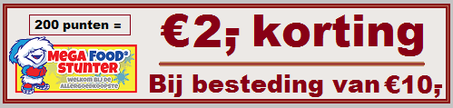 200 punten = € 2,-[8]